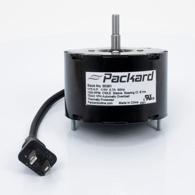 Packard 50381 3.3” Dia. 1/75 Hp Shaded Pole Motor Replaces Nutone