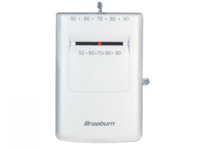 Braeburn 505 Mechanical megaswitch® Heat Only (Fahrenheit)