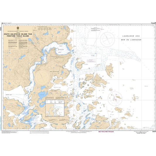 Paradise Clay CAN5054 CHS South Auliatsivik Island to/ Fenstone Tickle Island