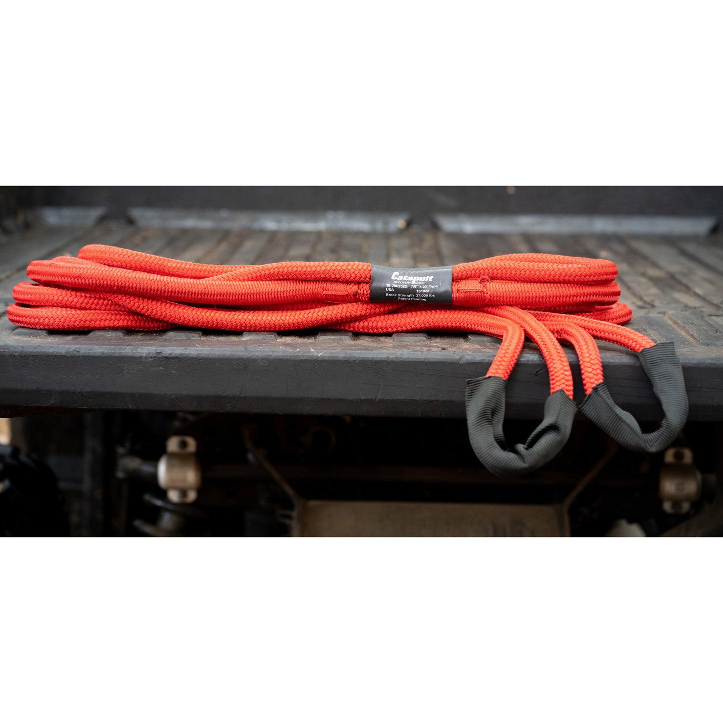 Fusion Tools 10-2062520 Catapult Recovery Rope 27,000 lb Breaking Strength 7/8" x 20' Type