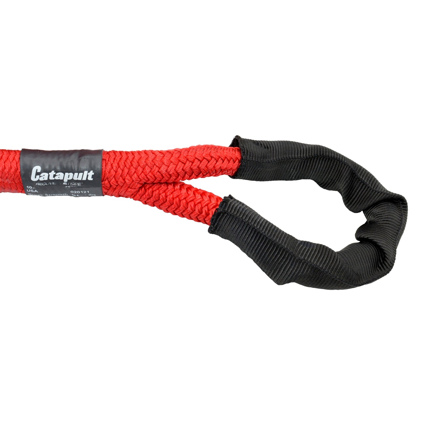 Fusion Tools 10-1050020 Catapult Recovery Rope 7,400 lb Breaking Strength 20ft long 1/2" x 20' Type