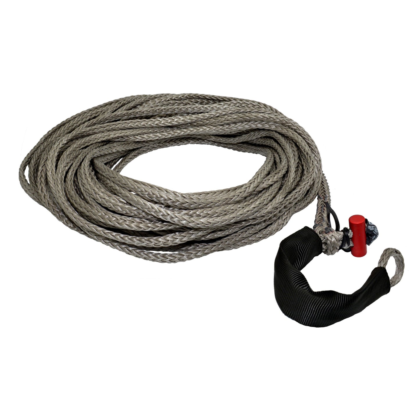 Fusion Tools 20-0313100 5/16" x 100' LockJaw Synthetic Winch Line w/ Integrated Shackle 4,400 lbs WLL