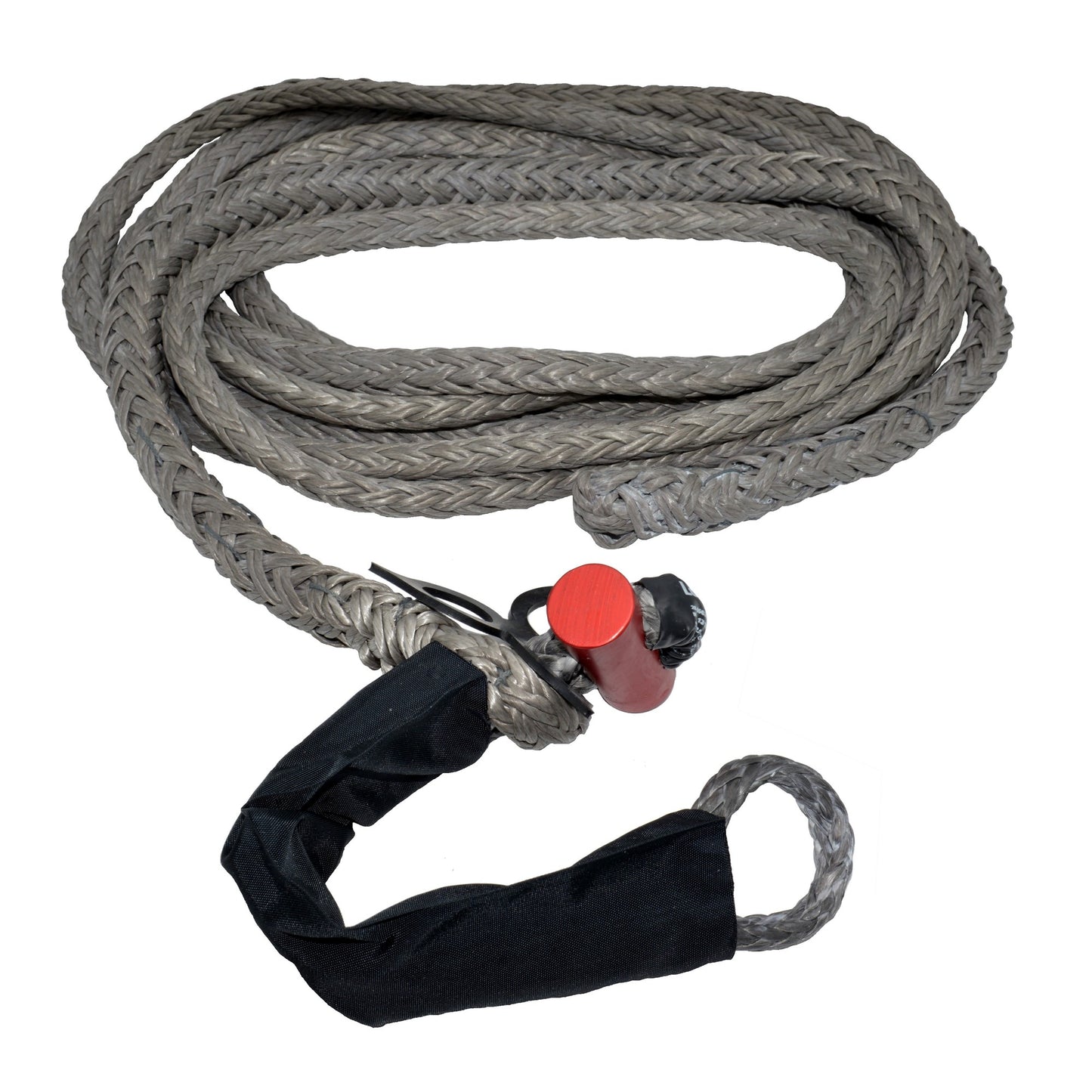 Fusion Tools 20-0563025 9/16" x 25' LockJaw Synthetic Winch Line w/ Integrated Shackle 13,166 lbs WLL