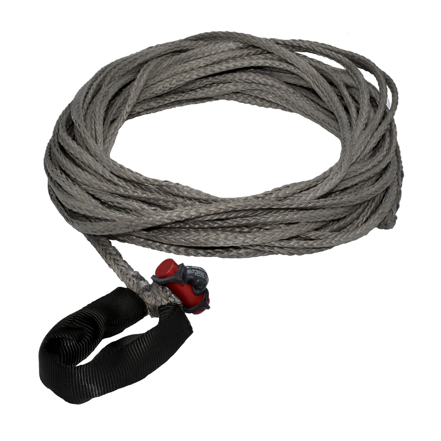 Fusion Tools 20-0250075 1/4" x 75' LockJaw Synthetic Winch Line w/ Integrated Shackle 2,833 lbs WLL