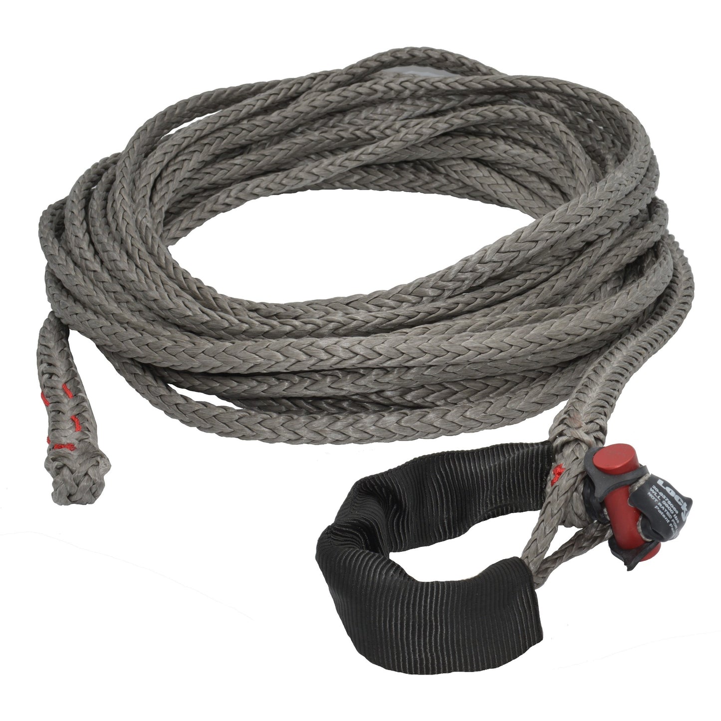 Fusion Tools 20-0375050 3/8" x 50' LockJaw Synthetic Winch Line w/ Integrated Shackle 6,600 lbs WLL