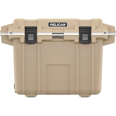 Pelican 50QT Elite Cooler, Tan-White