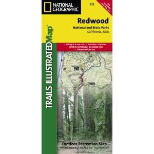 Paradise Clay NGM015 Redwood National Park (National Geographic Map)
