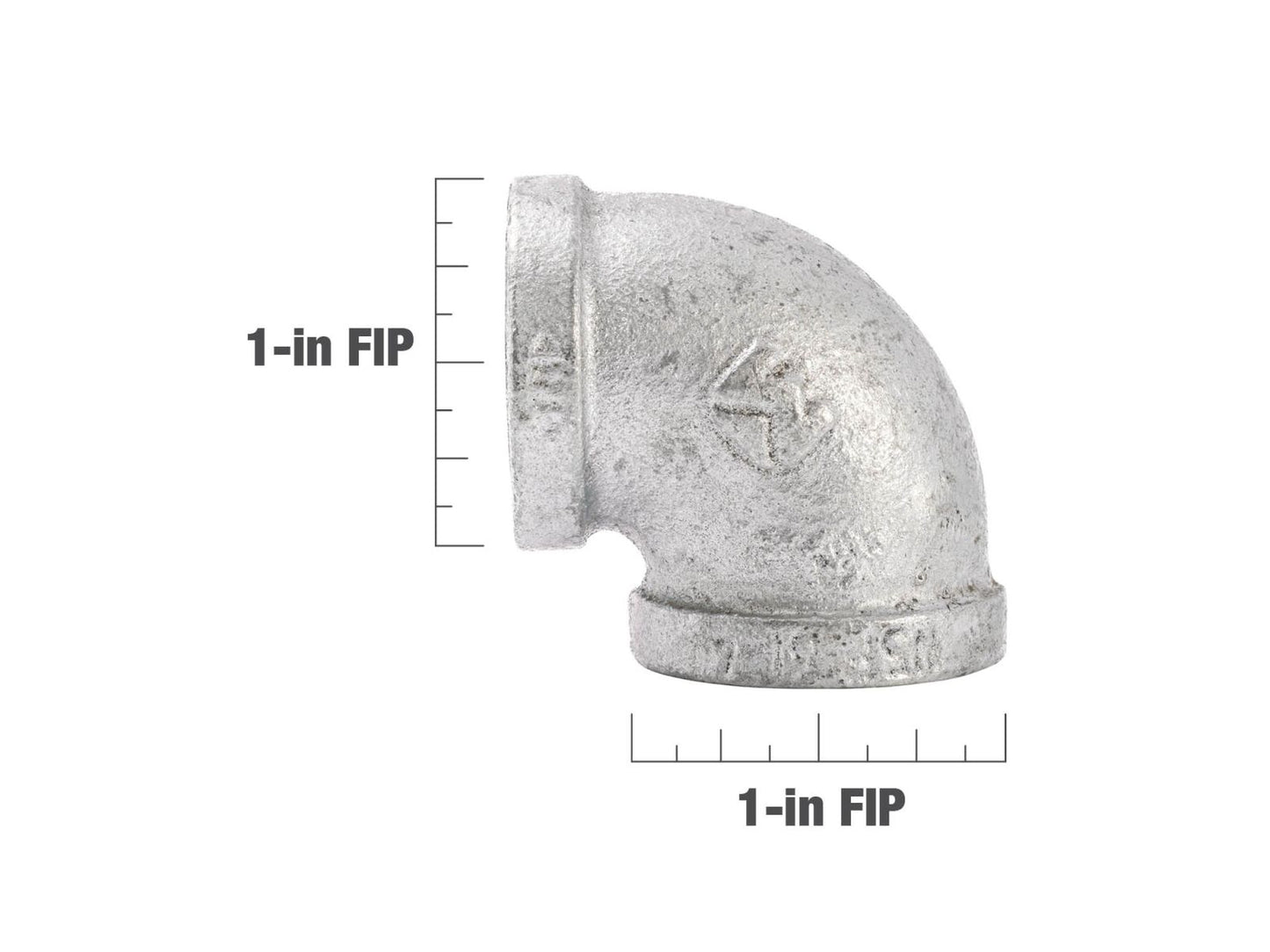 B&K Products 510-005Hn 1" Elbow 90