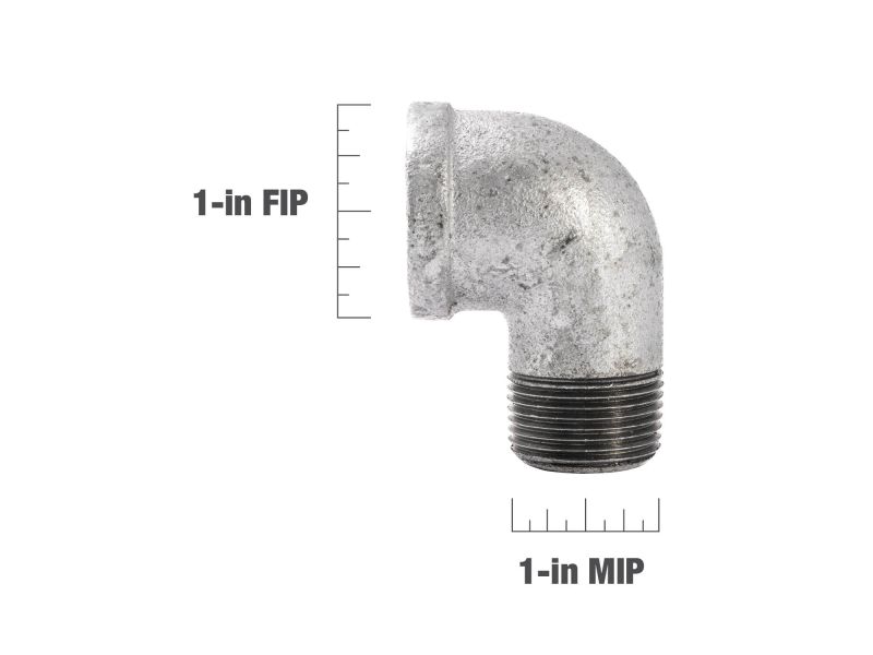 B&K Products 510-305 1" Street Elbow 90