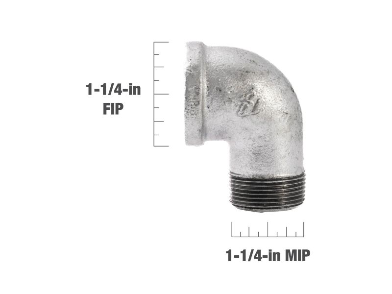 B&K Products 510-306Hn 1-1/4" Street Elbow 90