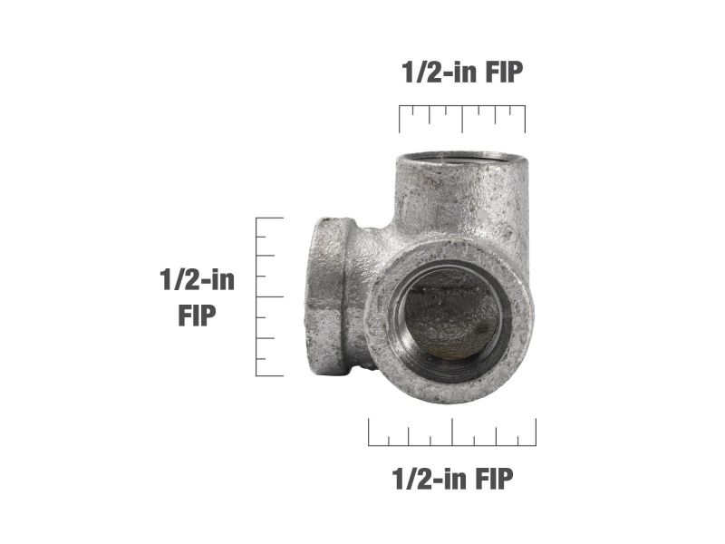 B&K Products 510-803 1/2" Side Outlet Elbow