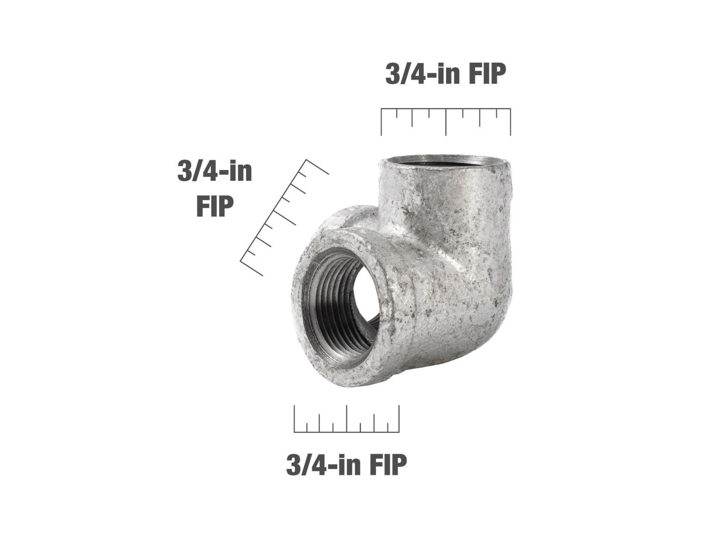 B&K Products 510-804Hn 3/4" Side Outlet Elbow