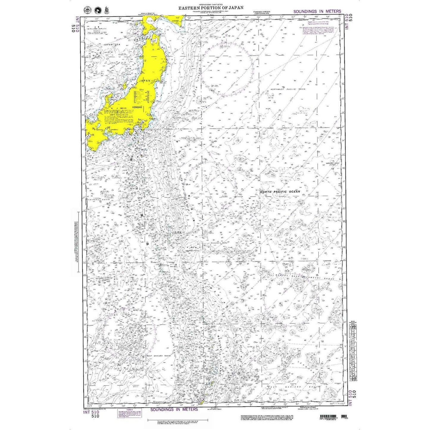 Paradise Clay NGA_510 NGA Chart Eastern Portion of Japan