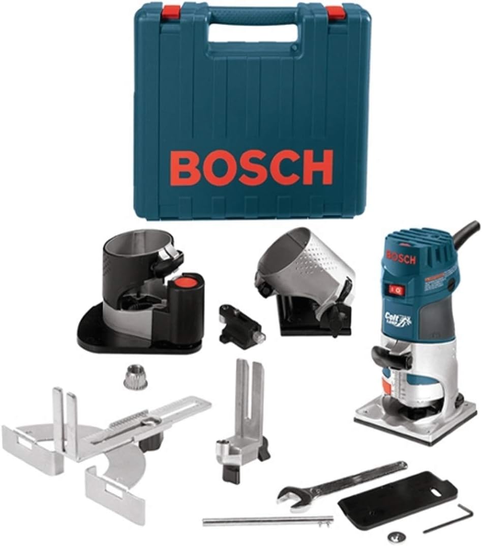 Bosch PR20EVSNK 1 Hp Variable Speed Palm Router Installer Kit