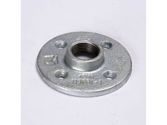 B&K Products 511-601Hc Floor Flange Galv 1/4