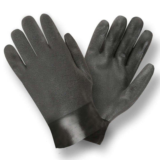 Cordova Safety 5110SI Supported, PVC, Double Dipped, Sandpaper, 10 Inch