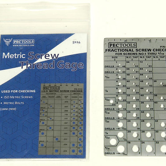 PEC Tools 5112 Screw Checker Gauge