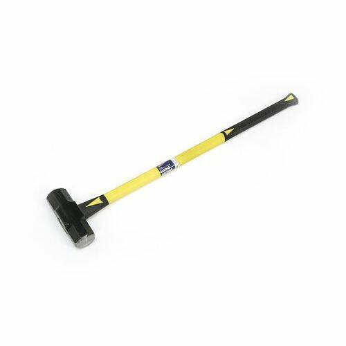 AbilityOne 5120009006098 Sledge Hammer, Steel Head, Fiberglass Handle, Cushioned Grip, 34", 12 Lbs, Ea