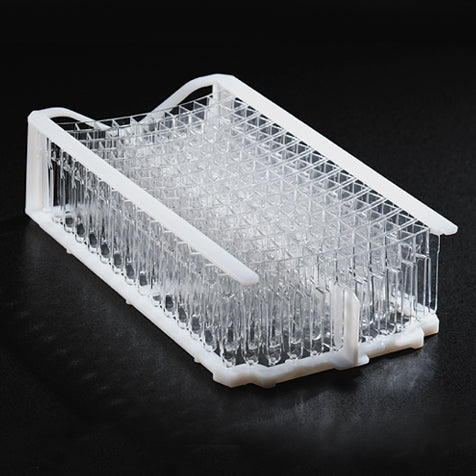 Globe Scientific 5123 COBAS MIRA Cuvette Racked for use with Cobas Mira Mira S Mira Plus and Horiba ABX changer analyzers 15/Rack 30 Racks/Unit