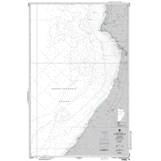 Paradise Clay NGA_51300 NGA Chart Cap Ghir to Sidi Ifni