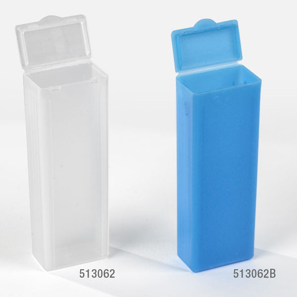 Globe Scientific 513062 Slide Mailer Polypropylene Flip Top for 5 Slides Natural 100/Pack 10 Packs/Unit
