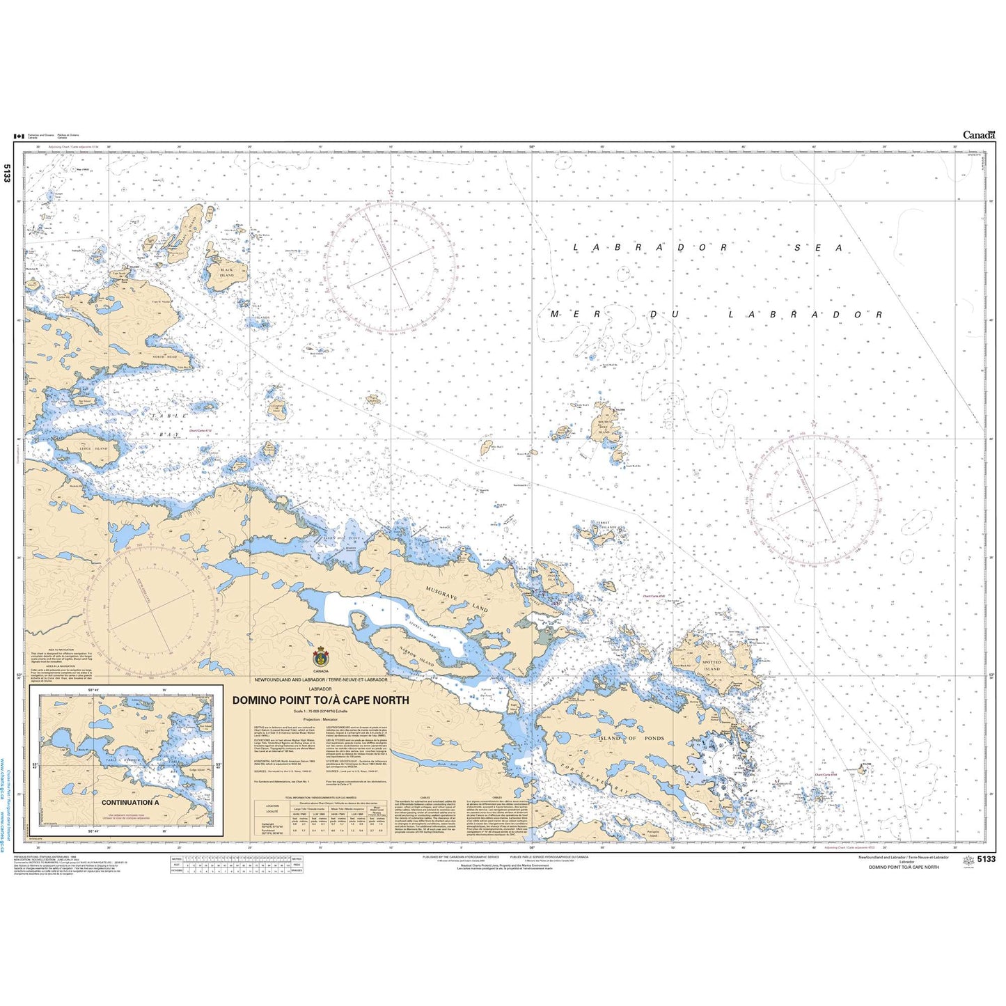 Paradise Clay CAN5133 CHS Domino Point to/ Cape North