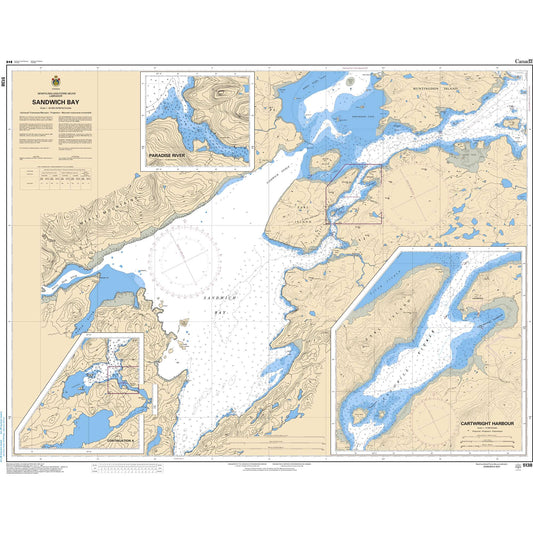 Paradise Clay CAN5138 CHS Chart Sandwich Bay