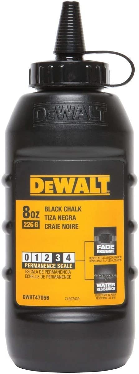 Dewalt DWHT47056L 8 Oz Chalk (Black)