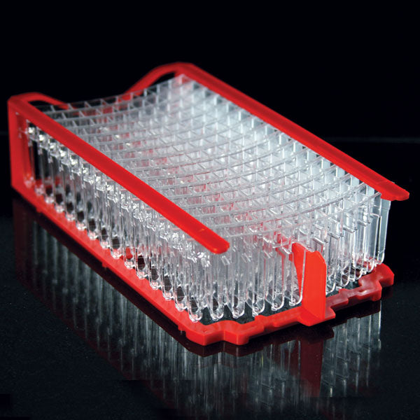 Globe Scientific 5162 ABX Cuvette Segments Racked for use with Horiba ABX Mira S Plus & Pentra 400 analyzers 15/Rack 30 Racks/Unit