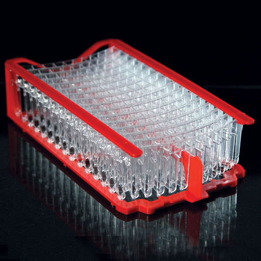 Globe Scientific 5162 ABX Cuvette Segments Racked for use with Horiba ABX Mira S Plus & Pentra 400 analyzers 15/Rack 30 Racks/Unit