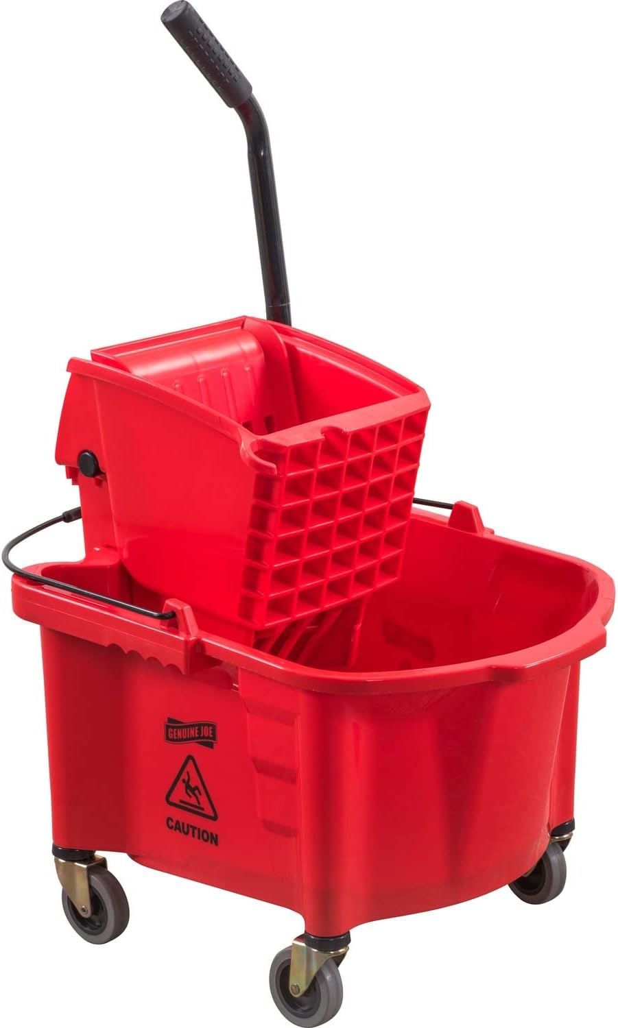 Genuine Joe GJO18800 Splash Shield Mop Bucket/Wringer