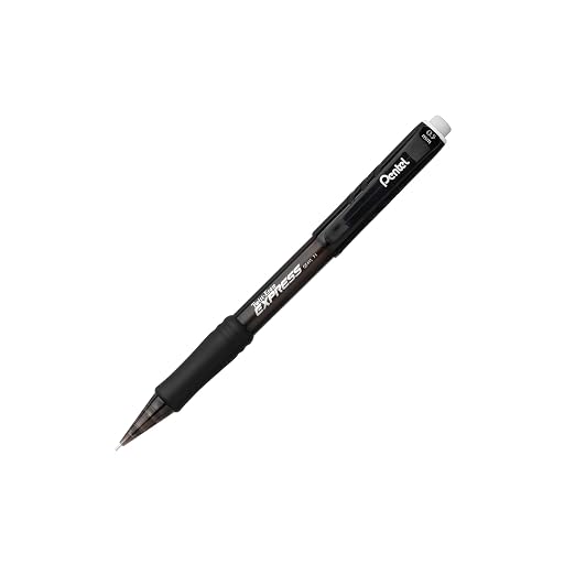 Pentel PENQE419A Twist-Erase Express Mechanical Pencil - #2, Hb Pencil Grade - 0.9 Mm Lead Size - Refillable - Smoke Lead - 1 Each