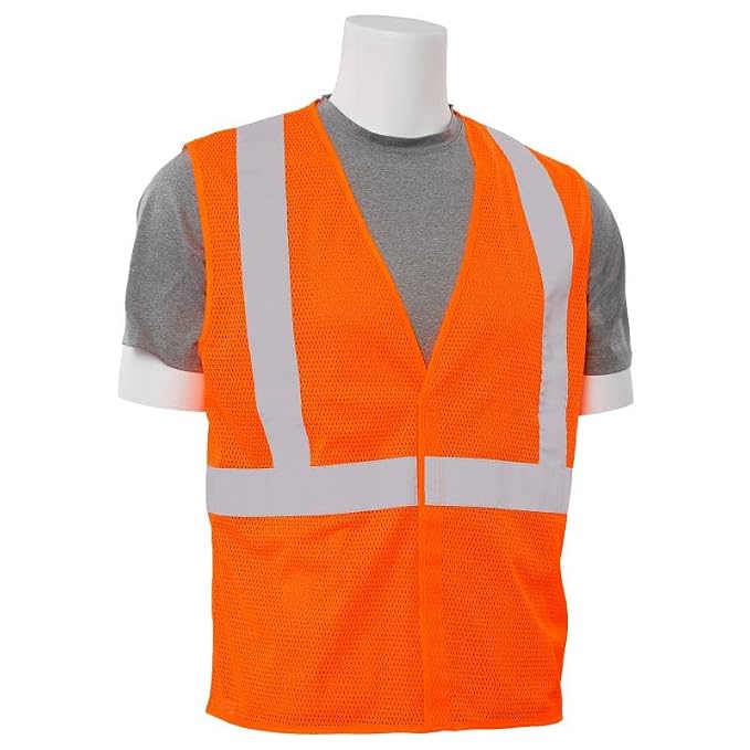 Delta Plus WEL61439HO5X S362 CL 2 Safety Vest, 5X, Hi Viz Orange