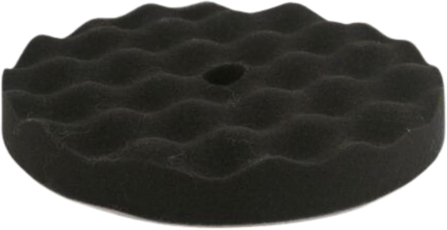 Dico 7474191 Black Foam Waffle Polishing Pad, 7-8"