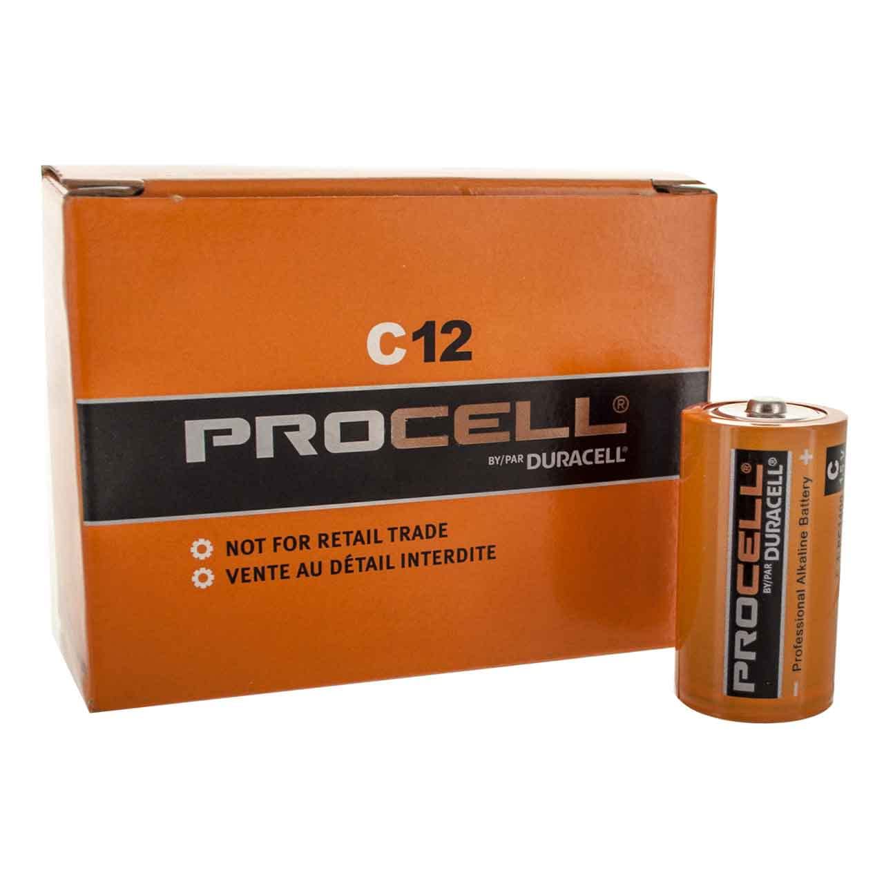 DURACELL PC1400 C-Cell Battery (12 EA)
