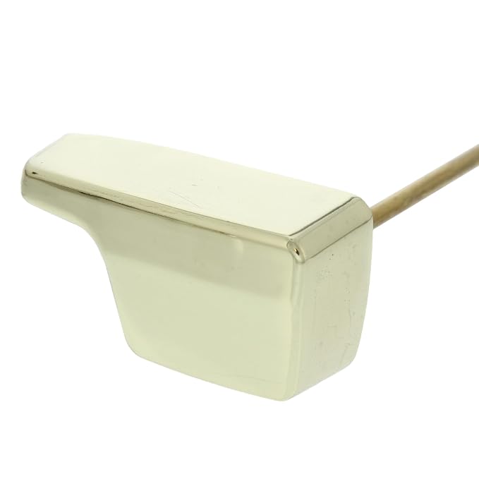 Jones Stephens T01021 Polished Brass Decorative Tank Trip Lever for Eljer® Side Mount 9" Brass Arm with Non-Crack Nylon Spud and Nut