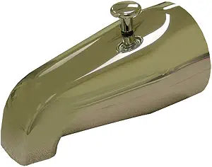 Jones Stephens D01003 3/4" x 1/2" FIP Chrome Plated Diverter Spout with Base Connection
