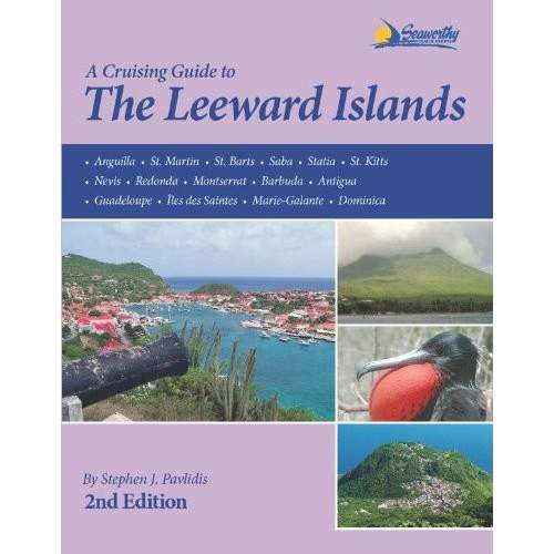 Paradise Clay SWP056 A Cruising Guide to the Leeward Islands 2nd edition - Book