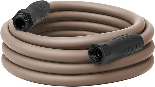 Colors HFZC525BRS-E SwivelGrip® Garden Hose, 5/8" x 25', 3/4" - 11 1/2 GHT Fittings, Brown Mulch