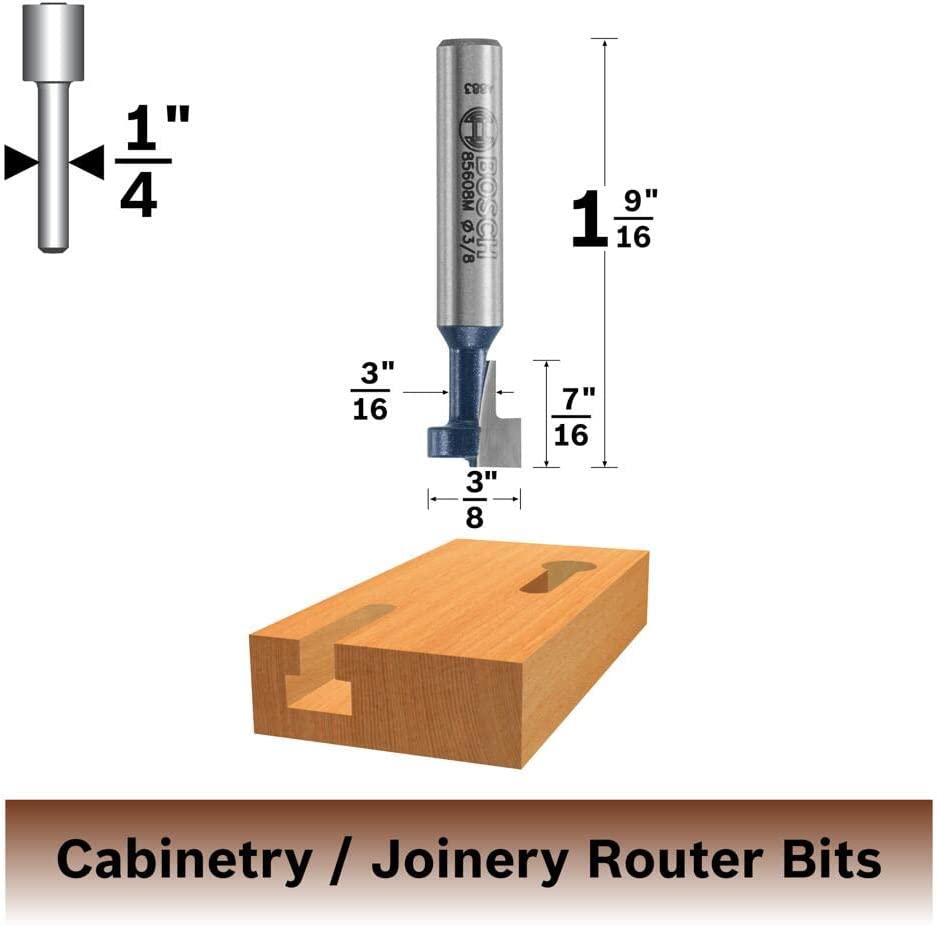 Bosch 85608M 3/8 In. Carbide Tipped Keyhole Bit