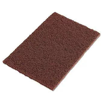 SCOTCH-BRITE™ 048011-16553 3M 6444 Brown Pad 6X9 Heavy Duty (20 EA)