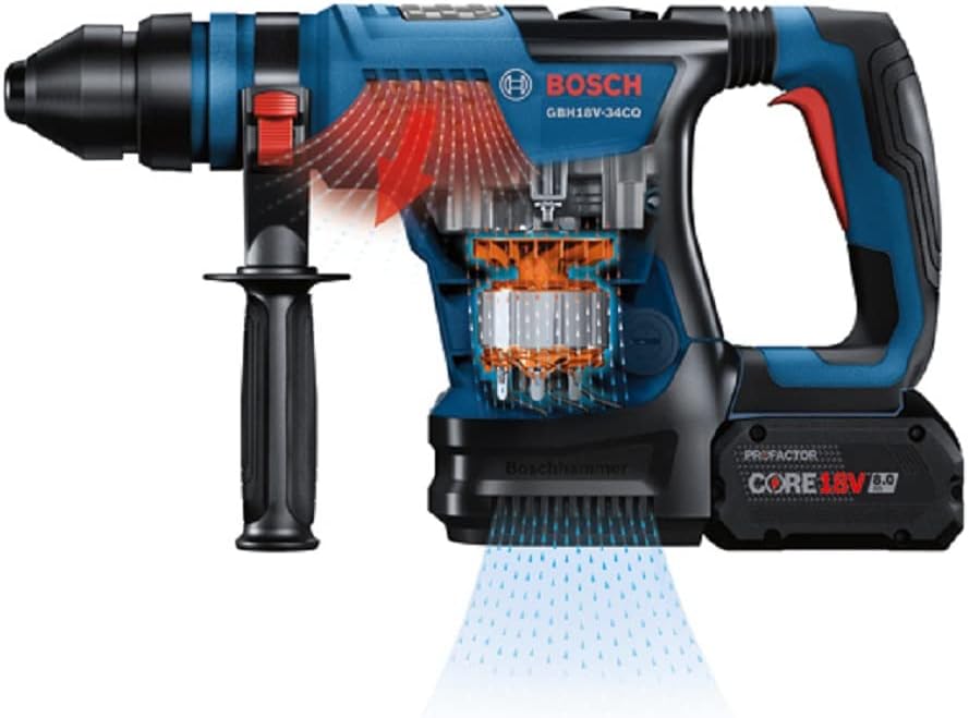 Bosch GBH18V-34CQB24 18V Sdsplus Rot Hammer Kt