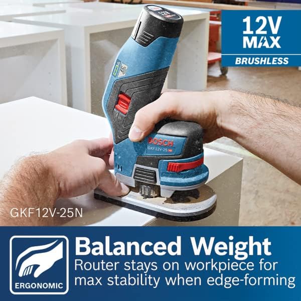 Bosch GKF12V-25N 12V Offset Edge Router Bare