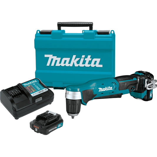 Makita AD04R1 12V max CXT® Lithium‘Ion Cordless 3/8" Right Angle Drill Kit (2.0Ah)