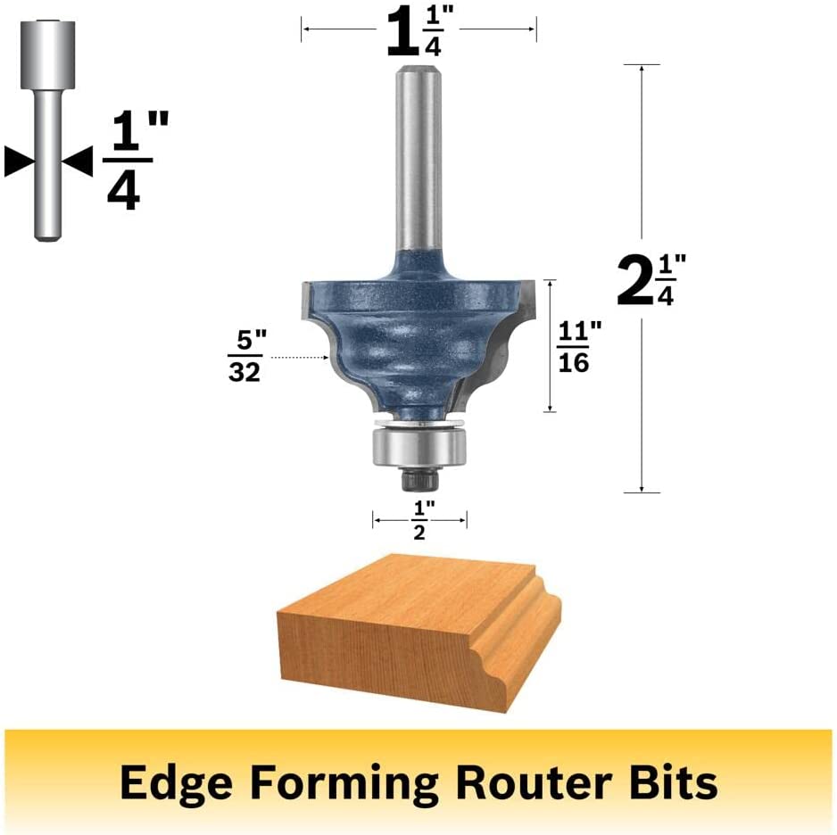 Bosch 85606M 1-1/4 In. X 11/16 In. Carbide Tipped Wavy Edge Bit