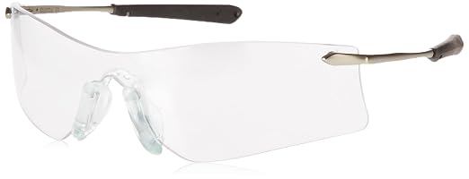 MCR SAFETY T4110AF Rubicon Metal Temple Safety Glasses Clr Af Lens