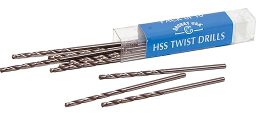 Grobet USA® 28.494 Twist Drills, Package Of 10, Size 76, EA