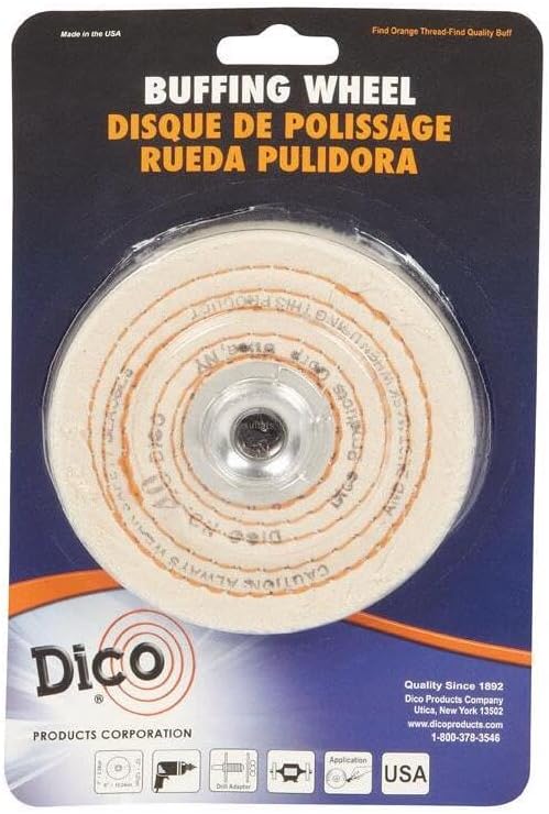 Dico 7000128 Buffing Spiral Wheel