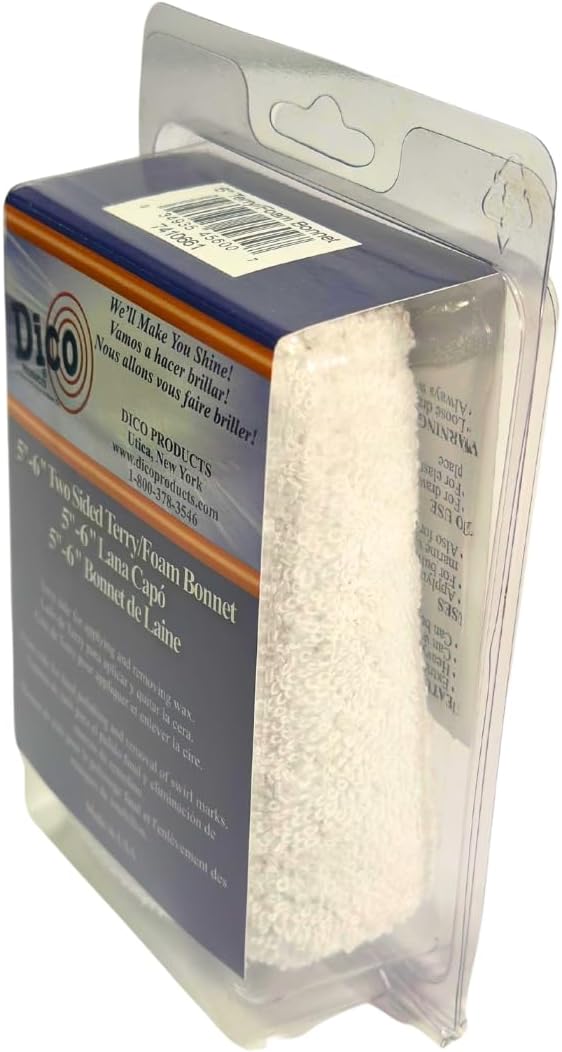 Dico 7410661 Reversible Terrycloth & Foam Bonnet