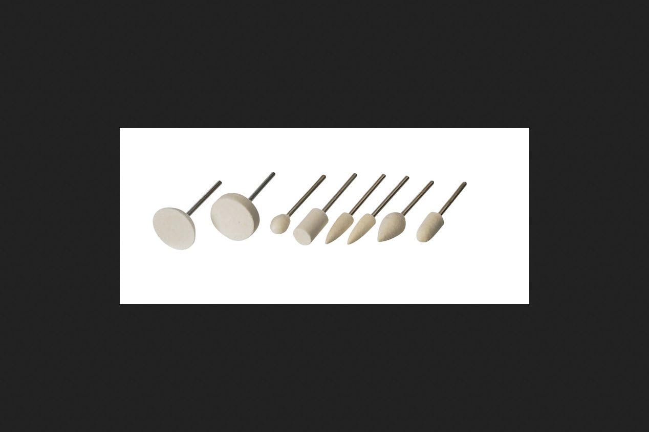 Dico 7500080 FELT BOB KIT Hard dens-7 PIECE 3/32 mandrels